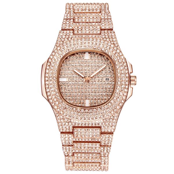 brand iced out watch quartz gold hip hop wrist watches with micropave cz stainless steel wristband clock hours295z, Slivery;brown
brand iced out watch quartz gold hip hop wrist watches with micropave cz stainless steel wristband clock hours295z, Slivery;brown