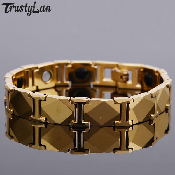 gold color tungsten steel mens bracelets for men health care energy magnetic bracelet man friendship male jewelry gifts for him, Golden;silver
gold color tungsten steel mens bracelets for men health care energy magnetic bracelet man friendship male jewelry gifts for him, Golden;silver