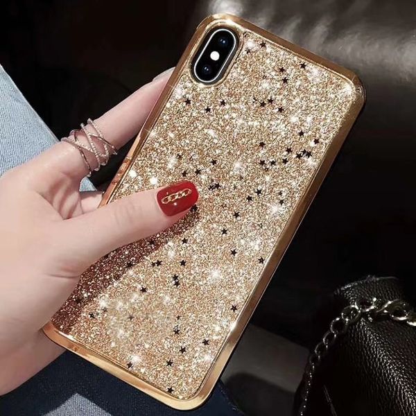 For iPhone xs max case Premium Luxury Glitter Phone Case TPU Cover Electroplate Edge For iPhone X XR 7 8 Samsung S10 S9
For iPhone xs max case Premium Luxury Glitter Phone Case TPU Cover Electroplate Edge For iPhone X XR 7 8 Samsung S10 S9