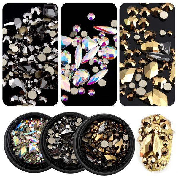 colorful mix design glass crystal caviar beads nail art decoration york storm tiny rhinestones broken glass nail accessories, Silver;gold
colorful mix design glass crystal caviar beads nail art decoration york storm tiny rhinestones broken glass nail accessories, Silver;gold