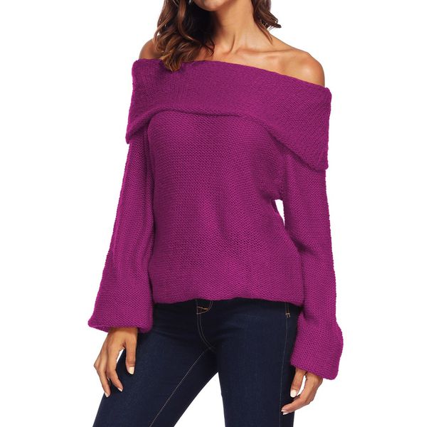 plus size off shoulde sweater women fall 2019 fashion loose long sleeve pull femme knitting sweater women chompas para mujer, White;black
plus size off shoulde sweater women fall 2019 fashion loose long sleeve pull femme knitting sweater women chompas para mujer, White;black