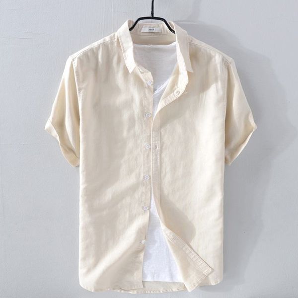 2019 new summer mens short sleeve linen shirts casual solid color cotton male shirts fashion clothing slim mens, White;black
2019 new summer mens short sleeve linen shirts casual solid color cotton male shirts fashion clothing slim mens, White;black