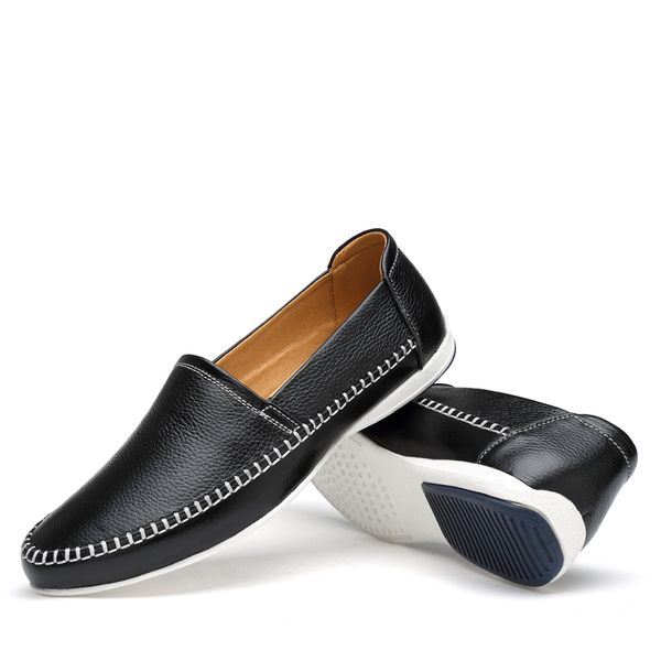summer leisure casual shoes mens leather breathable light sneaker on solid sneakers shoes sapatos slip informales casuales hot, Black
summer leisure casual shoes mens leather breathable light sneaker on solid sneakers shoes sapatos slip informales casuales hot, Black