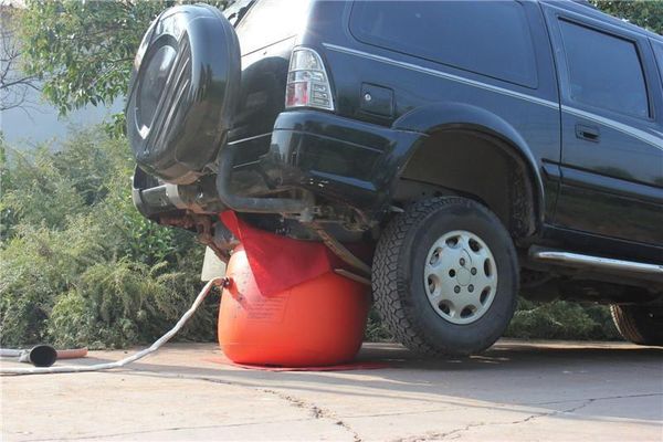 inflatable car jack exhaust air jack inflatable jack exhaust and pump dual use new