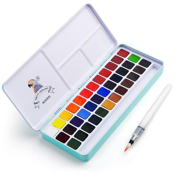 meiliang watercolor paint set metal box with ring+water color brush perfect for students kids acuarelas oil paint art supplies
meiliang watercolor paint set metal box with ring+water color brush perfect for students kids acuarelas oil paint art supplies