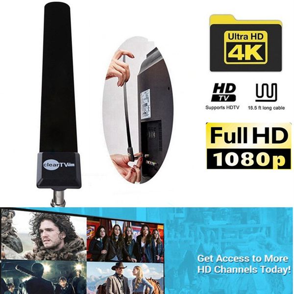 

Понятно, кнопка TV крытый 1080p и 4К HD ТВ антенна цифровой HDTV антенны VHF ручки телевизи