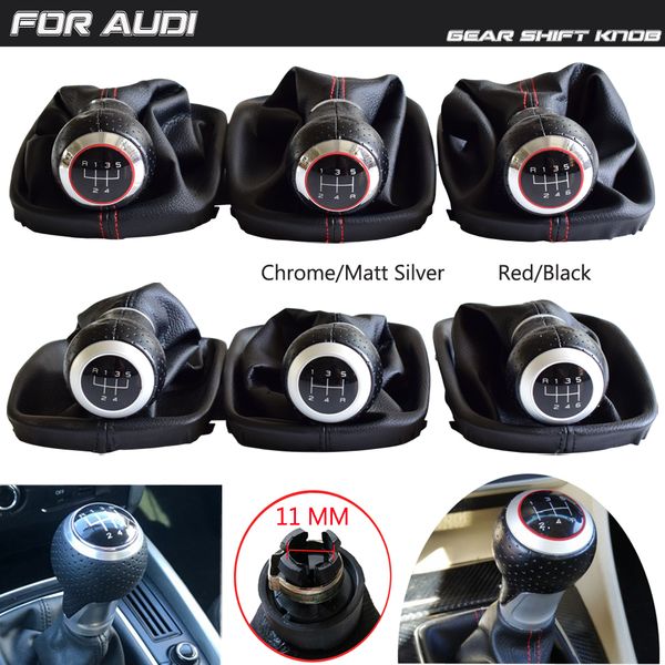for a6 c5 (1997-2001)/a4 (1998-2000)/a8 d2 (1996-2003) new 5/ 6 speed car gear shift stick knob with leather boot cover
for a6 c5 (1997-2001)/a4 (1998-2000)/a8 d2 (1996-2003) new 5/ 6 speed car gear shift stick knob with leather boot cover