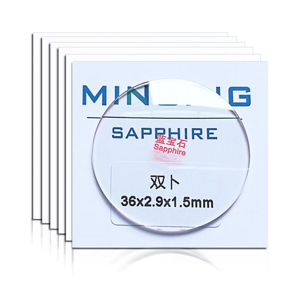 1.5mm Thick Double Domed Sapphire Watch Crystal Diameter From 30~38.5mm Concave Glass
1.5mm Thick Double Domed Sapphire Watch Crystal Diameter From 30~38.5mm Concave Glass