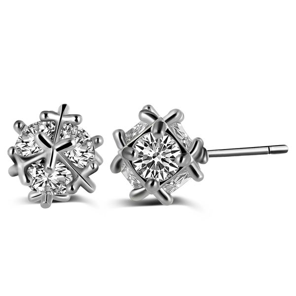 snowflake fashion stud earrings for women elegant women's earrings zirconia wedding earring 2019 modern jewelry gift wholesale, Golden;silver
snowflake fashion stud earrings for women elegant women's earrings zirconia wedding earring 2019 modern jewelry gift wholesale, Golden;silver