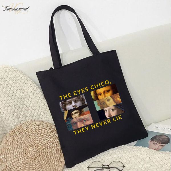 the eyes chico van gogh fun art canvas letter print large capacity fashion harajuku female ulzzang ins shoulder bags
the eyes chico van gogh fun art canvas letter print large capacity fashion harajuku female ulzzang ins shoulder bags
