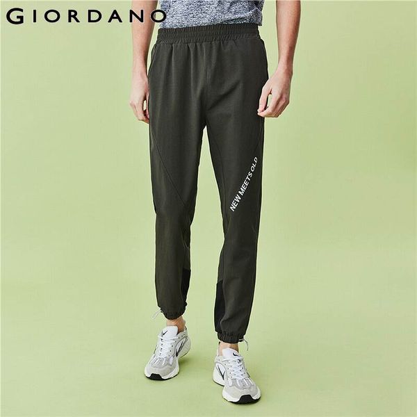 giordano men pants reflective printed letter elastic waistband trousers contrast banded cuffs pantalon hombre 90110025, Black
giordano men pants reflective printed letter elastic waistband trousers contrast banded cuffs pantalon hombre 90110025, Black
