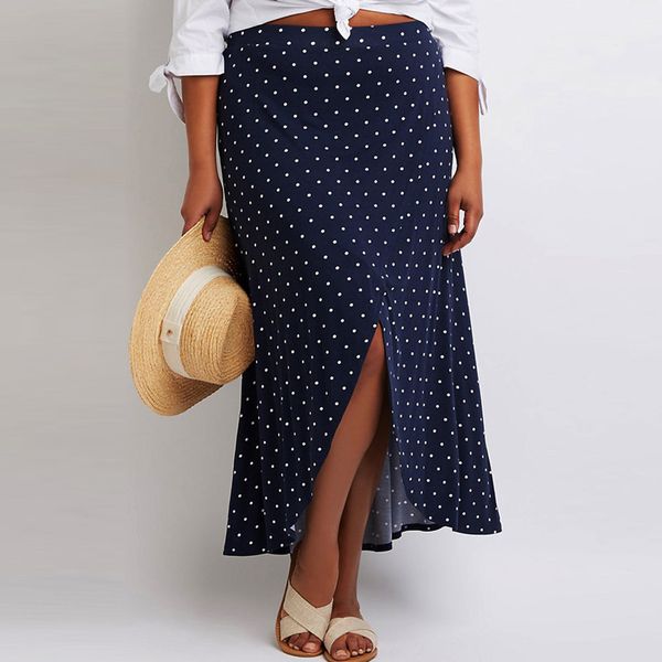 womail women skirt summer fashion high waist plus size dot waist slit long skirt uniform pleated skirt 2019 dropship f10, Black
womail women skirt summer fashion high waist plus size dot waist slit long skirt uniform pleated skirt 2019 dropship f10, Black