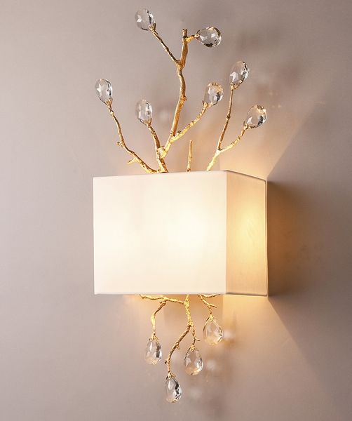 retro gold crystal gate wall sconces modern walkway wall lights bedroom princess room led lamp white shade e27 crystal wall lamp
retro gold crystal gate wall sconces modern walkway wall lights bedroom princess room led lamp white shade e27 crystal wall lamp