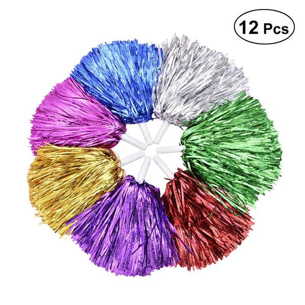 12pcs plastic party costume cheerleader cheerleading poms accessory set ball dance fancy dress party sports pompoms cheer a3
12pcs plastic party costume cheerleader cheerleading poms accessory set ball dance fancy dress party sports pompoms cheer a3