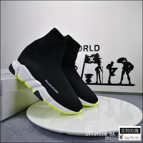 speed trainer black sneakers men women black red casual shoes fashion balenciaga socks sneaker boots size 36-45, Blue;gray
speed trainer black sneakers men women black red casual shoes fashion balenciaga socks sneaker boots size 36-45, Blue;gray