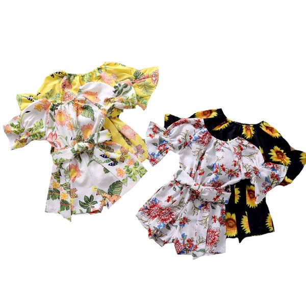 baby girls summer sunflower floral print half sleeve bell cuff off shoulder rompers jumpsuits chirldren playsuit sunsuit outfits, Blue
baby girls summer sunflower floral print half sleeve bell cuff off shoulder rompers jumpsuits chirldren playsuit sunsuit outfits, Blue