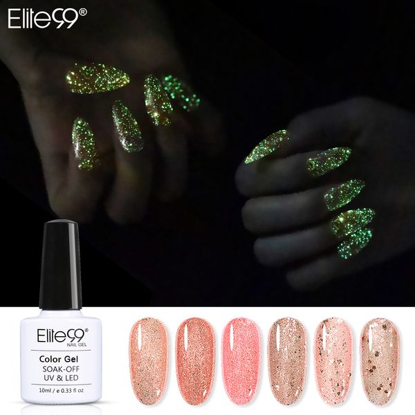 elite99 10ml luminous rose gold nail polish gel lacquer glow in the dark permanent enamel pink glitter varnish nail art manicure, Red;pink
elite99 10ml luminous rose gold nail polish gel lacquer glow in the dark permanent enamel pink glitter varnish nail art manicure, Red;pink