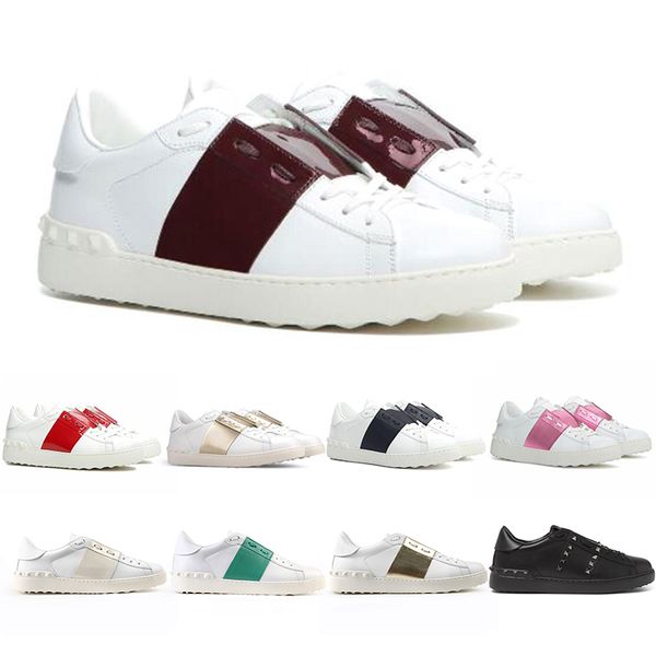 2020 luxury designer shoes platform men women triple black green pink stripe leather casual shoe walking hiking size 35-46 wholesale
2020 luxury designer shoes platform men women triple black green pink stripe leather casual shoe walking hiking size 35-46 wholesale