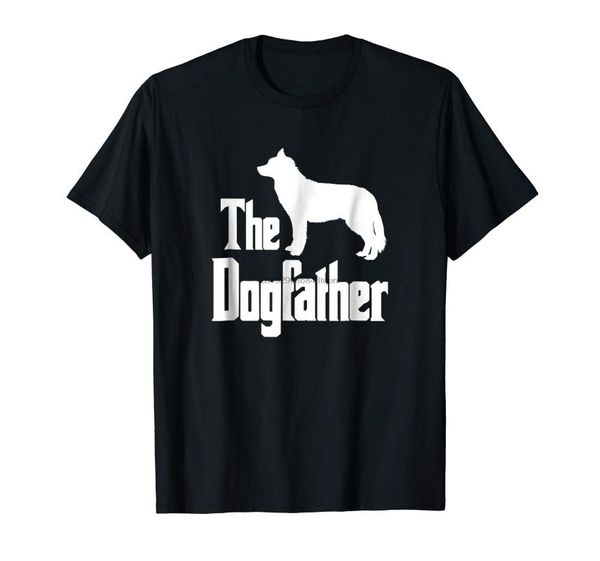 the dogfather t-shirt siberian husky silhouette dog gift-men's t-shirt-black, White;black
the dogfather t-shirt siberian husky silhouette dog gift-men's t-shirt-black, White;black