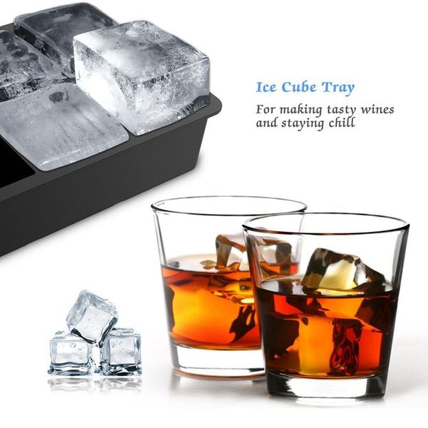 ice square trays (set of 2) black silicone 6 giant ice ball square maker use for kids with candy pudding jelly milk juice chocol ice cream t
ice square trays (set of 2) black silicone 6 giant ice ball square maker use for kids with candy pudding jelly milk juice chocol ice cream t