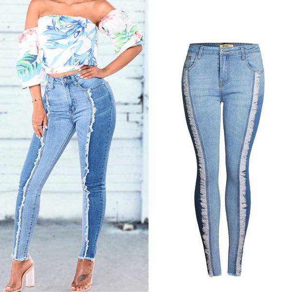 new women stylish slim jeans tassel patachwork jeans pants fringe skinny denim trouser female straight stretch cotton plus size, Blue
new women stylish slim jeans tassel patachwork jeans pants fringe skinny denim trouser female straight stretch cotton plus size, Blue