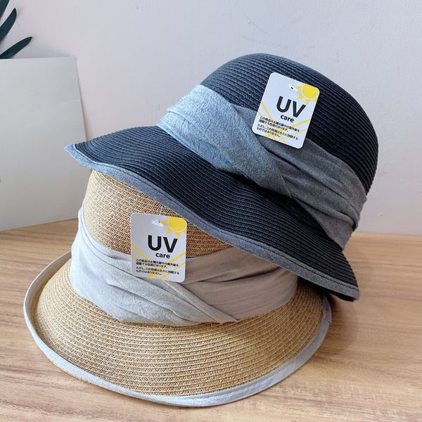 2020 suya straw female summer shade bowknot edge fisherman sun sun small edge basin hat beach fisherman hat, Blue;gray
2020 suya straw female summer shade bowknot edge fisherman sun sun small edge basin hat beach fisherman hat, Blue;gray