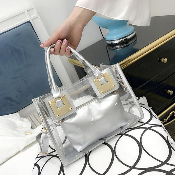 laser portable female beach bag shoulder messenger mother child transparent jelly purses handbag women bags alexa
laser portable female beach bag shoulder messenger mother child transparent jelly purses handbag women bags alexa