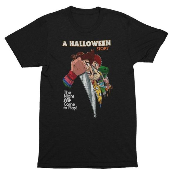 a halloween story adults t-shirt tee shirt high quality, White;black
a halloween story adults t-shirt tee shirt high quality, White;black