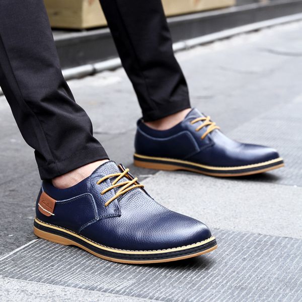 new men flats casual leather shoes men fashion lace up oxford shoes for men dress office shoes chaussure homme, Black
new men flats casual leather shoes men fashion lace up oxford shoes for men dress office shoes chaussure homme, Black