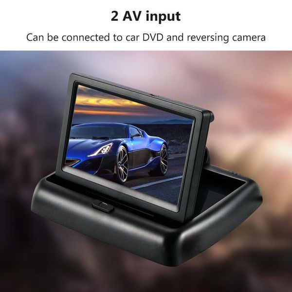 2019 new car 4.3 inch folding display + wireless + long license plate rear view camera visual set night vision system
2019 new car 4.3 inch folding display + wireless + long license plate rear view camera visual set night vision system