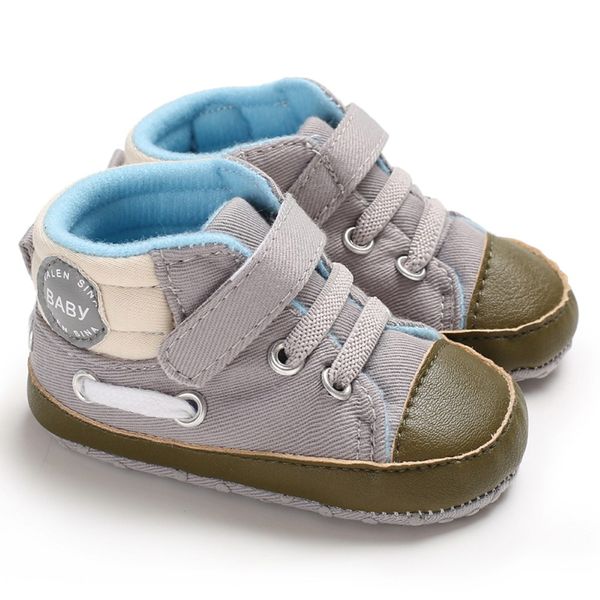 kids toddler newborn baby boy soft sole canvas pram shoes trainer 0-18 months hook loop spring autumn unisex, Black
kids toddler newborn baby boy soft sole canvas pram shoes trainer 0-18 months hook loop spring autumn unisex, Black