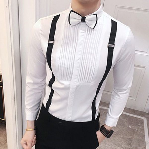 мужские пуговицы на пуговицах с длинными рукавами и длинными рукавами, White;black
мужские пуговицы на пуговицах с длинными рукавами и длинными рукавами, White;black