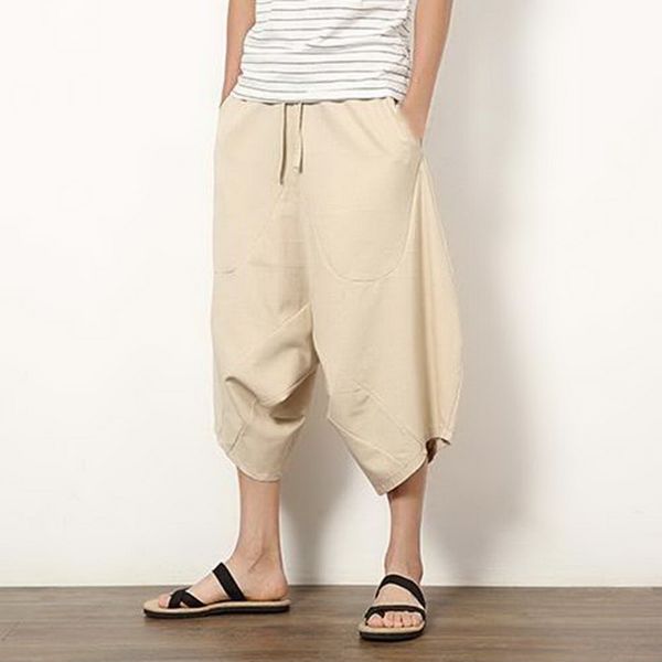 heflashor harem pants men 2019 summer hip hop wide leg cross pants casual boys drawstring loose linen trousers plus size 5xl, Black
heflashor harem pants men 2019 summer hip hop wide leg cross pants casual boys drawstring loose linen trousers plus size 5xl, Black