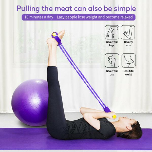 whosale fitness gum 4 tube resistance bands latex pedal exerciser sit-up pull rope expander elastic bands yoga equipment pilates workout
whosale fitness gum 4 tube resistance bands latex pedal exerciser sit-up pull rope expander elastic bands yoga equipment pilates workout
