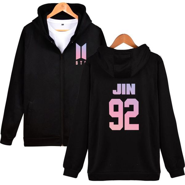 bts bulletproof shirt juvenile group new album love yourself bear her men and women zipper belt hat guard t shirts, Black
bts bulletproof shirt juvenile group new album love yourself bear her men and women zipper belt hat guard t shirts, Black