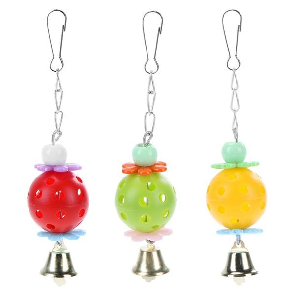 1pc parrot toys plastic ball bell toy biting climbing chewing bird toys swing hanging birdcages decor for cockatiel parakeet
1pc parrot toys plastic ball bell toy biting climbing chewing bird toys swing hanging birdcages decor for cockatiel parakeet