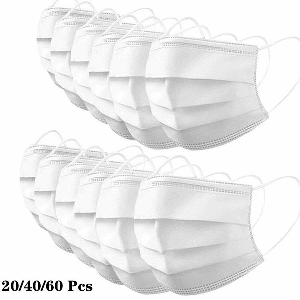 20/40/60pcs 3-ply anti-dust disposable salon earloop face mouth masks white safety masks pm2.5 influenza bacterial
20/40/60pcs 3-ply anti-dust disposable salon earloop face mouth masks white safety masks pm2.5 influenza bacterial