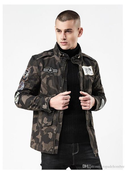 камуфляж mens конструктора куртка мода тонкого знак патч дизайн zipper fly жан куртка street mens куртка, Black
камуфляж mens конструктора куртка мода тонкого знак патч дизайн zipper fly жан куртка street mens куртка, Black