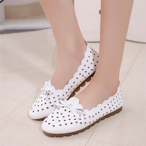 women flat shoes summer lazy shoes breathable hollow nurse bow hole flat comfort casual style for ladies, Black
women flat shoes summer lazy shoes breathable hollow nurse bow hole flat comfort casual style for ladies, Black