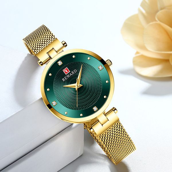 luxury simple waterproof gold women watch casual rhinestone quartz ladies wrist watches clock for girls, Slivery;brown
luxury simple waterproof gold women watch casual rhinestone quartz ladies wrist watches clock for girls, Slivery;brown