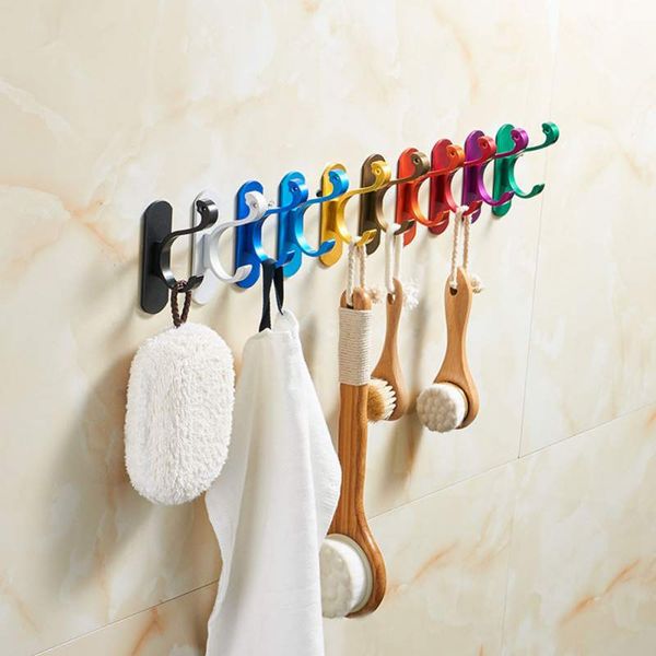 punch-wall mounted aluminum finish candy color clothes hanger & towel & coat robe hook decorative bathroom hooks
punch-wall mounted aluminum finish candy color clothes hanger & towel & coat robe hook decorative bathroom hooks