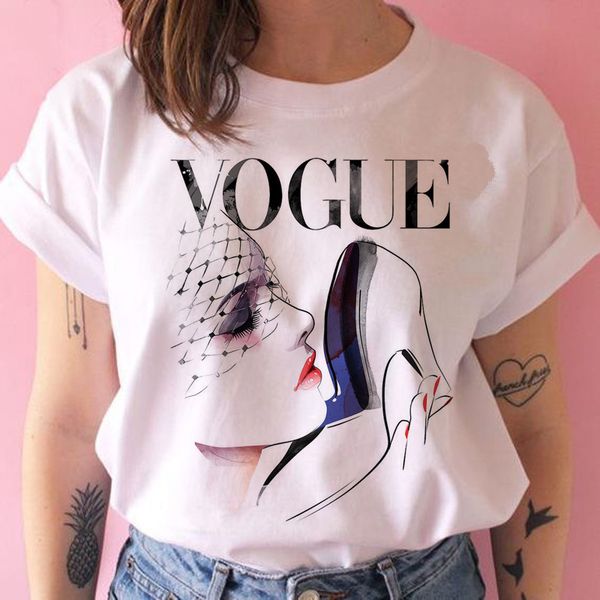 vogue womens fashion t shirt new letters printed short sleeves casual leopard pattern tees for summer new 2020 wholesale, White
vogue womens fashion t shirt new letters printed short sleeves casual leopard pattern tees for summer new 2020 wholesale, White