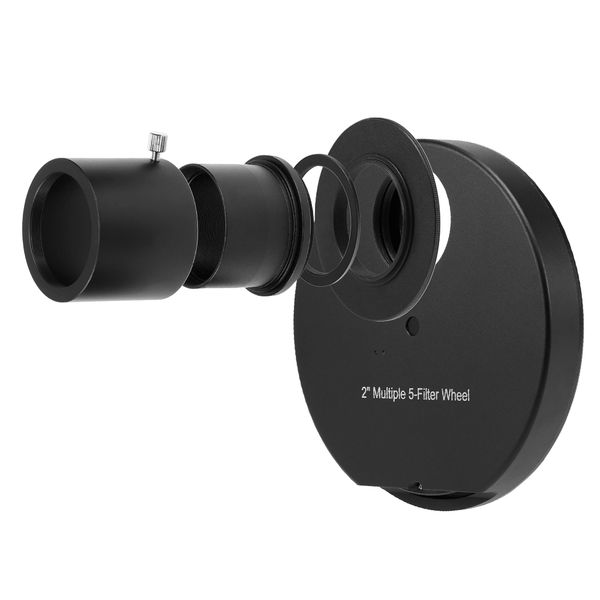 professional astronomical telescope eyepiece filter wheel multiple 5-filter wheel telescope 1.25inch / 2inch eyepiece filter
professional astronomical telescope eyepiece filter wheel multiple 5-filter wheel telescope 1.25inch / 2inch eyepiece filter