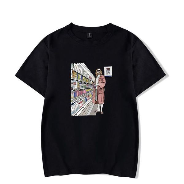 mens tshirt designer print homme summer tshirts famous american movies perpetual casual clothes the big lebowski, White;black
mens tshirt designer print homme summer tshirts famous american movies perpetual casual clothes the big lebowski, White;black