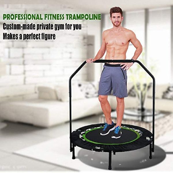 40inch folding trampoline quiet and safe bounce spring jumping bed with armrest max load 300lbs rebounder trampoline
40inch folding trampoline quiet and safe bounce spring jumping bed with armrest max load 300lbs rebounder trampoline
