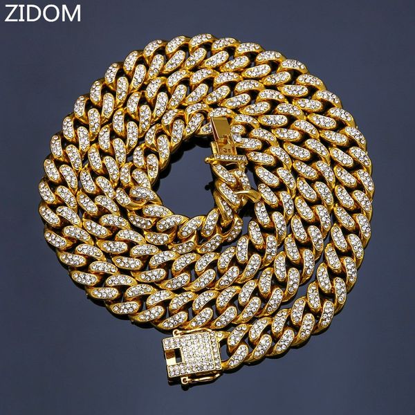 men hip hop iced out bling chains necklaces miami cuba chain necklace men hiphop jewelry gifts, Silver
men hip hop iced out bling chains necklaces miami cuba chain necklace men hiphop jewelry gifts, Silver