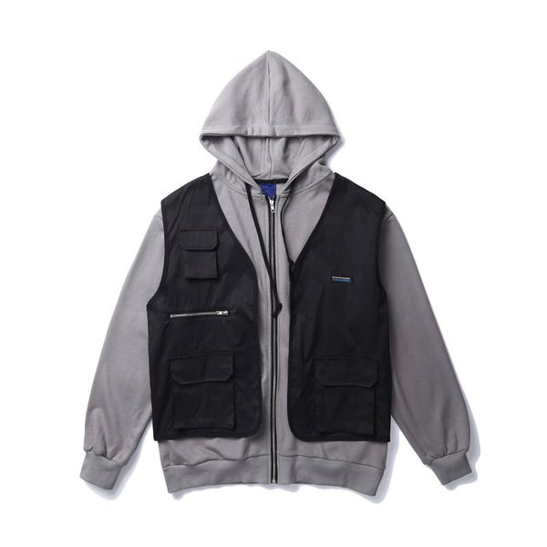 tactical pocket zip hoodies harajuku color blocked sweatshirt streetwear, Black
tactical pocket zip hoodies harajuku color blocked sweatshirt streetwear, Black
