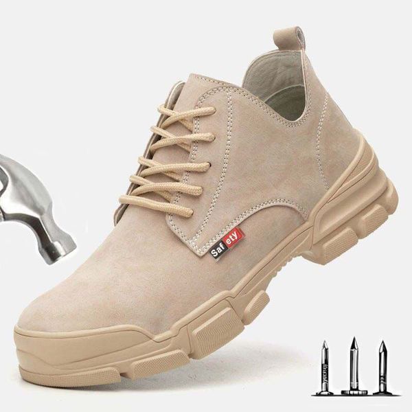 men's steel toe cap safety boots leather breathable lightweight shoes men's beef tendon bottom puncture protective work shoes, Black
men's steel toe cap safety boots leather breathable lightweight shoes men's beef tendon bottom puncture protective work shoes, Black