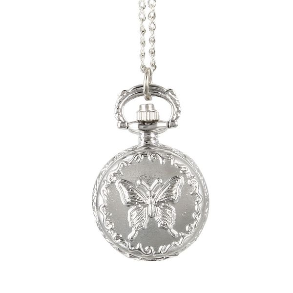 fashion vintage quartz pocket watch alloy flowers butterfly women lady girls necklace pendant sweater chain clock gifts ser88, Slivery;golden
fashion vintage quartz pocket watch alloy flowers butterfly women lady girls necklace pendant sweater chain clock gifts ser88, Slivery;golden