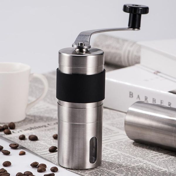 manual coffee grinders 2 size grinder stainless steel miller mini milling machine with rubber loop ring easy clean kitchen tools
manual coffee grinders 2 size grinder stainless steel miller mini milling machine with rubber loop ring easy clean kitchen tools
